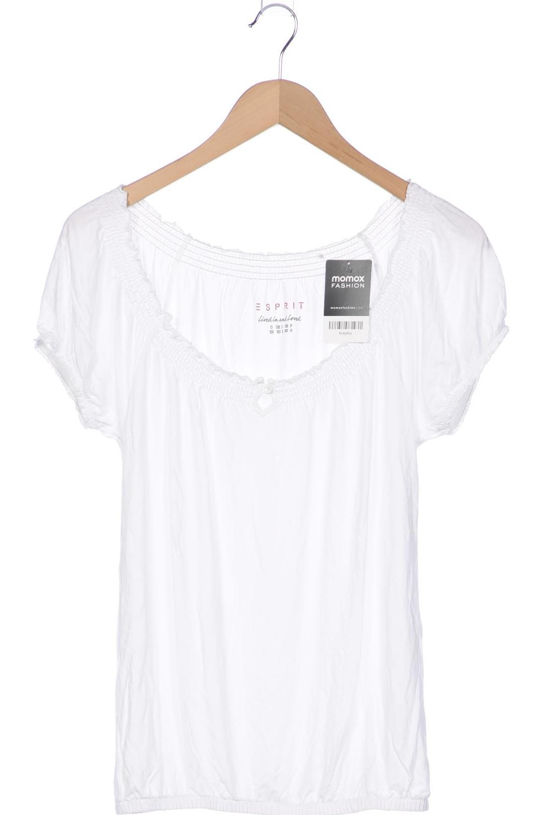 

Esprit Damen T-Shirt, weiß, Gr. 34