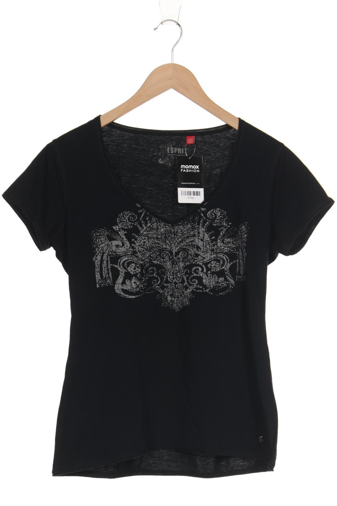 

Esprit Damen T-Shirt, schwarz, Gr. 42