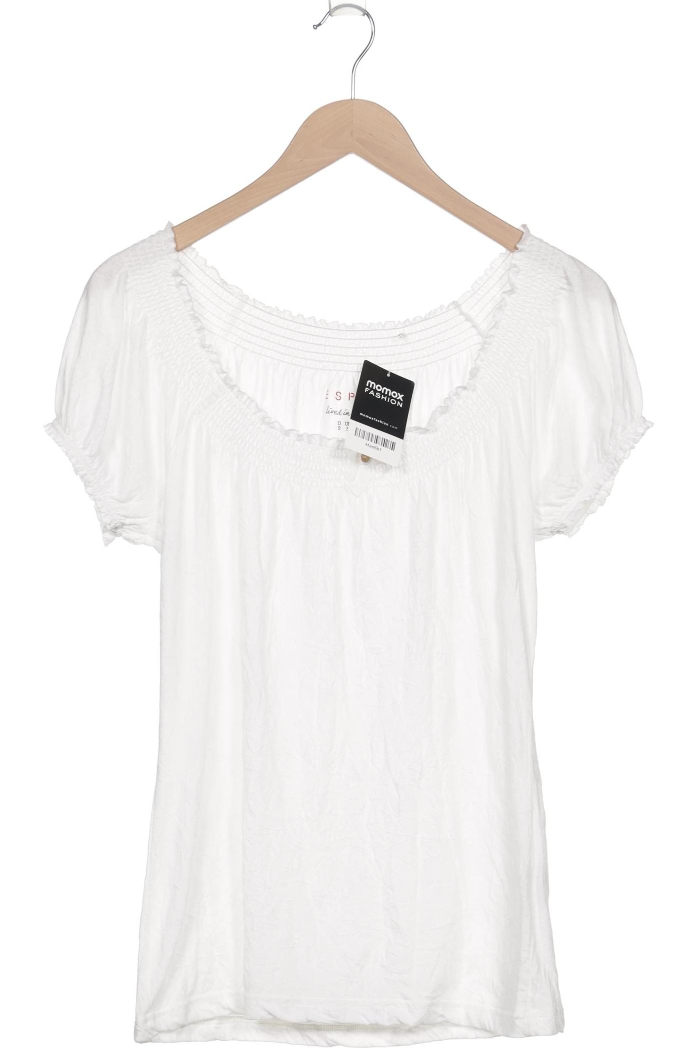 

Esprit Damen T-Shirt, weiß, Gr. 36