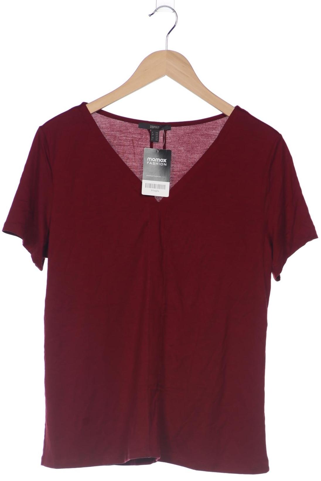 

Esprit Damen T-Shirt, bordeaux, Gr. 46