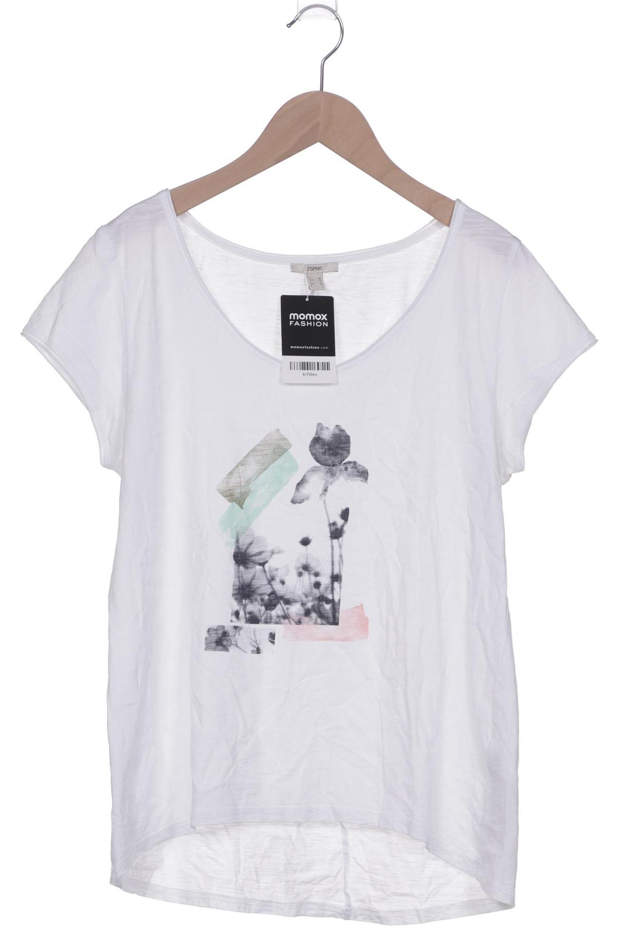 

Esprit Damen T-Shirt, weiß, Gr. 38