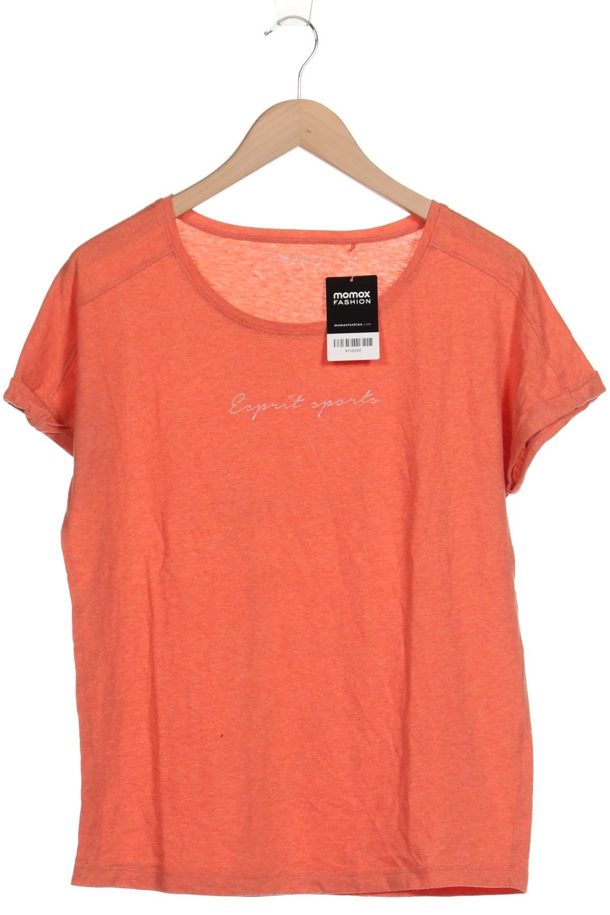 

Esprit Damen T-Shirt, orange, Gr. 38
