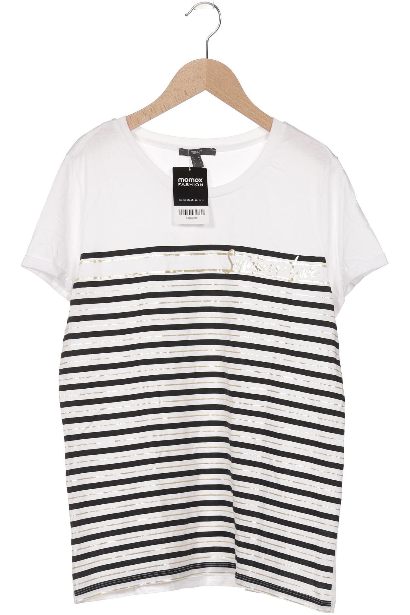 

Esprit Damen T-Shirt, weiß, Gr. 38