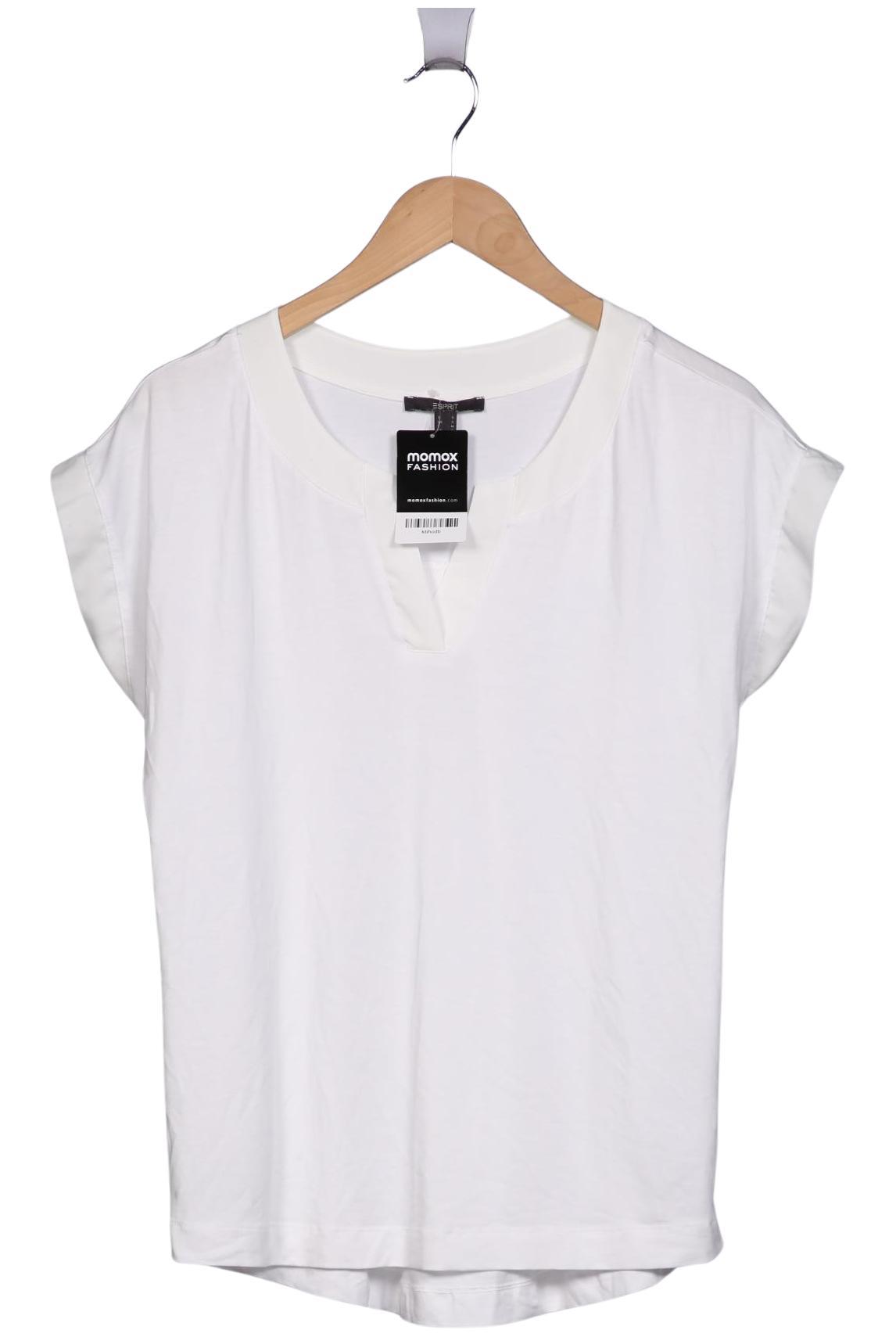 

Esprit Damen T-Shirt, weiß, Gr. 36