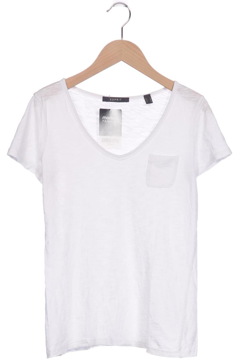 

Esprit Damen T-Shirt, weiß, Gr. 36