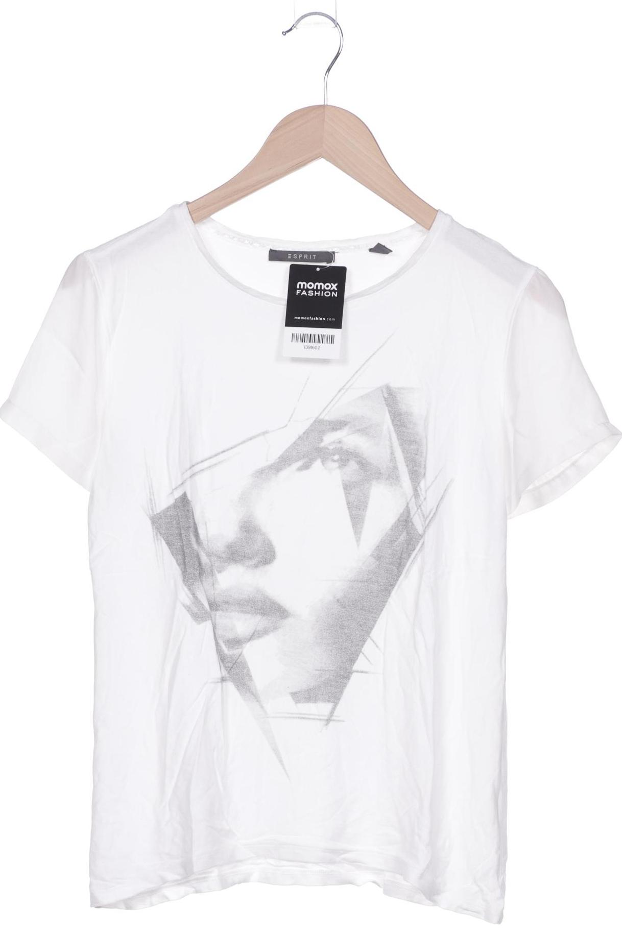 

Esprit Damen T-Shirt, weiß, Gr. 36