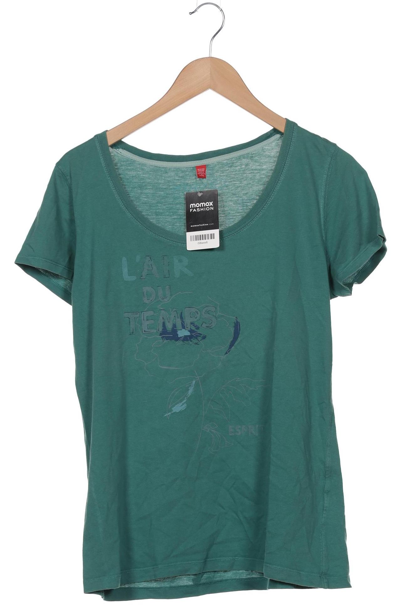 

Esprit Damen T-Shirt, türkis, Gr. 46