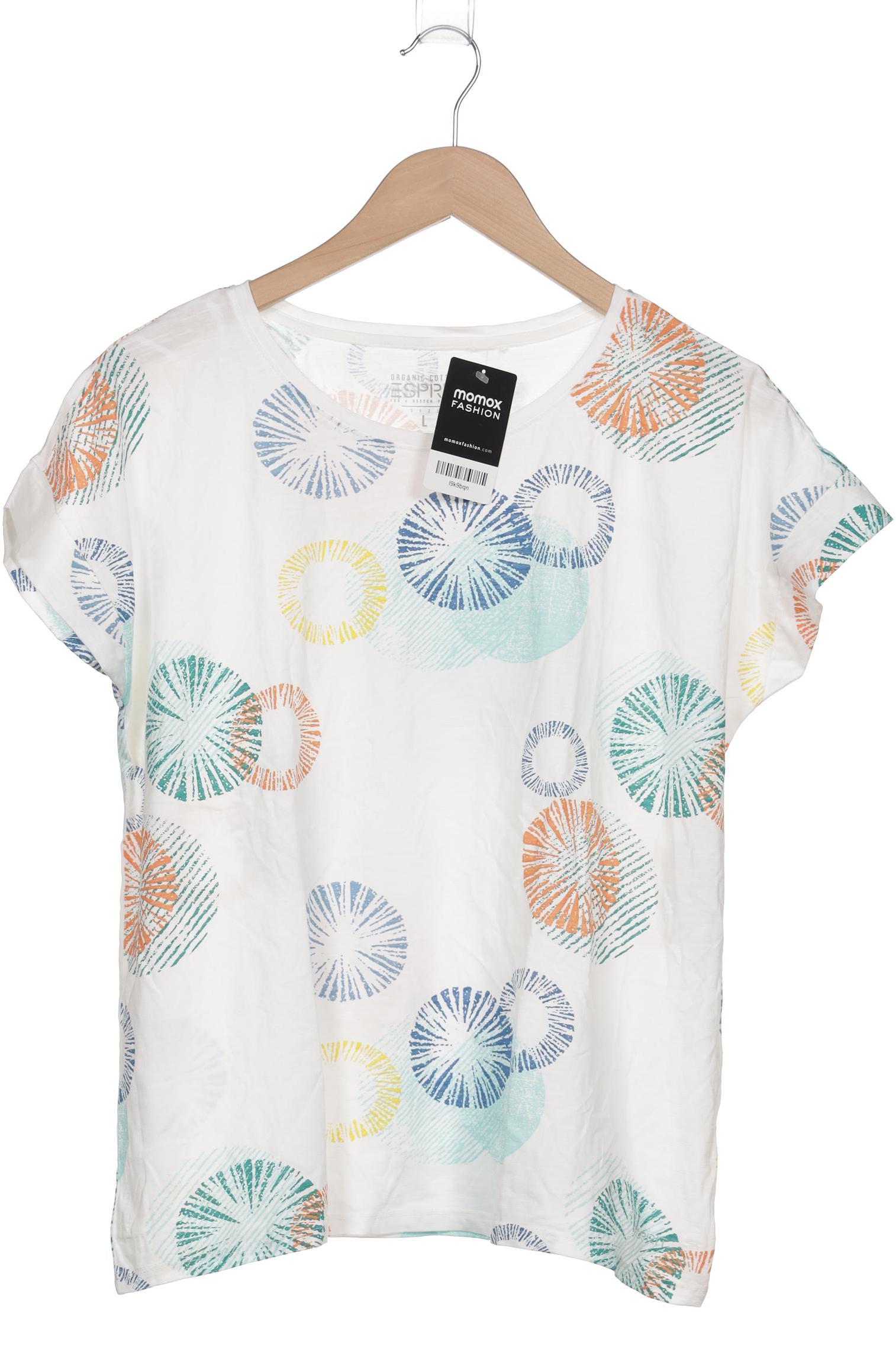 

Esprit Damen T-Shirt, weiß, Gr. 42