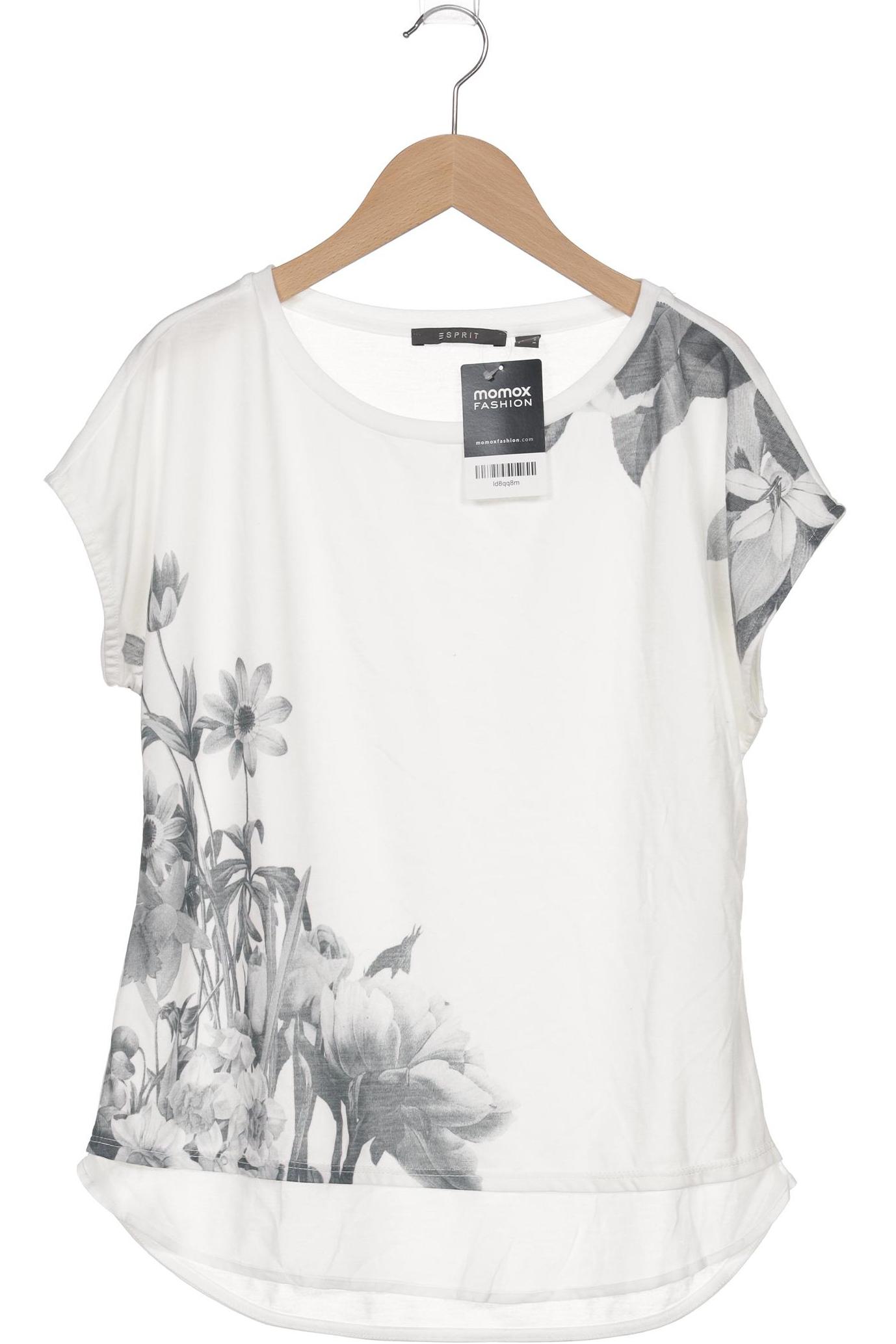 

Esprit Damen T-Shirt, weiß, Gr. 36