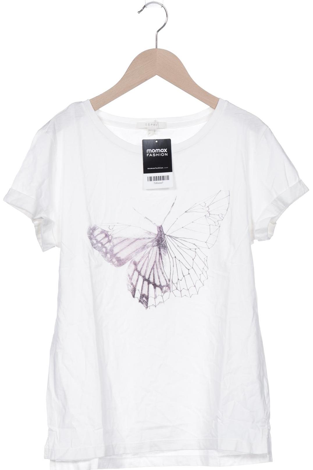 

Esprit Damen T-Shirt, weiß, Gr. 36