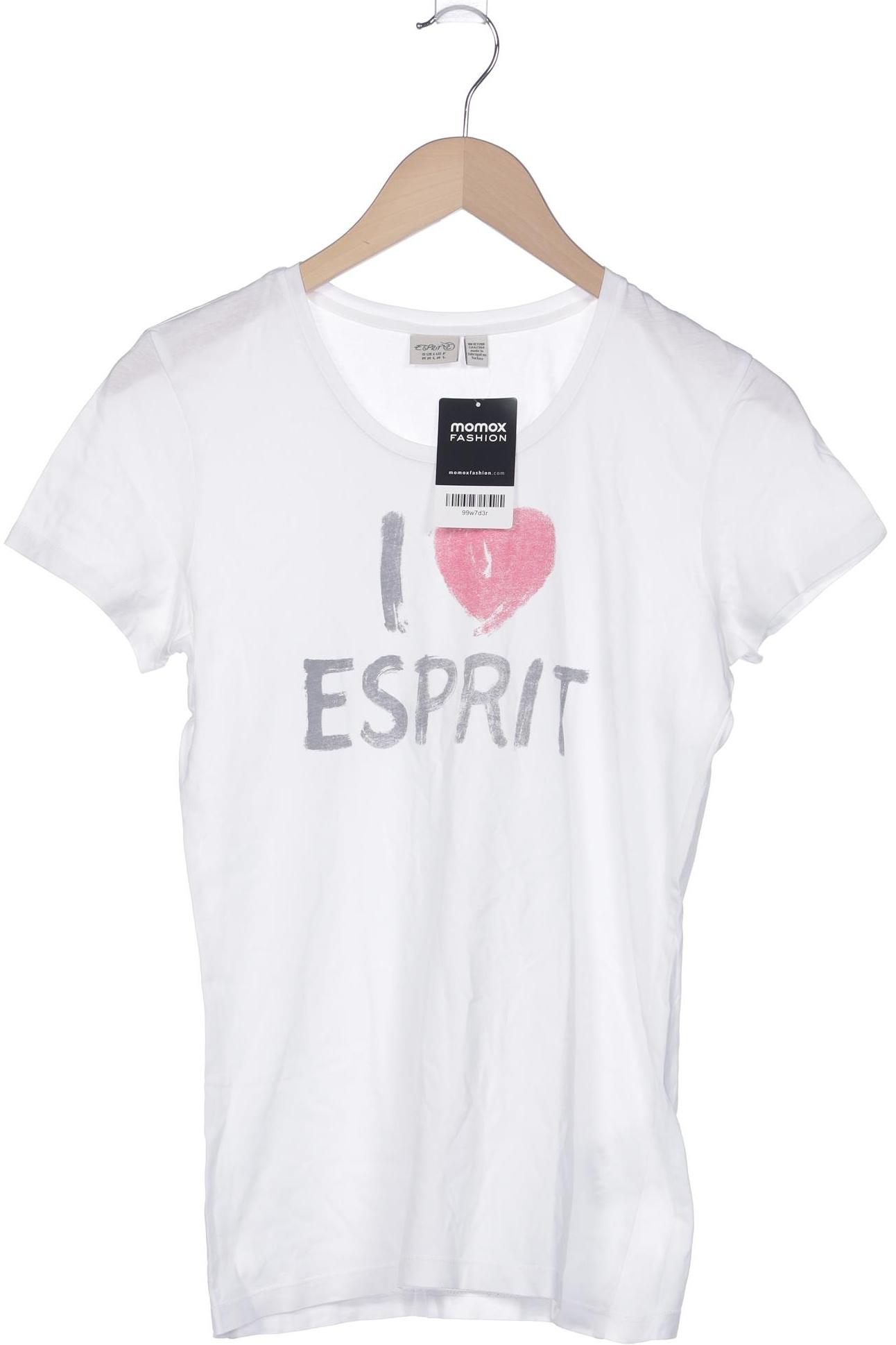 

Esprit Damen T-Shirt, weiß, Gr. 38