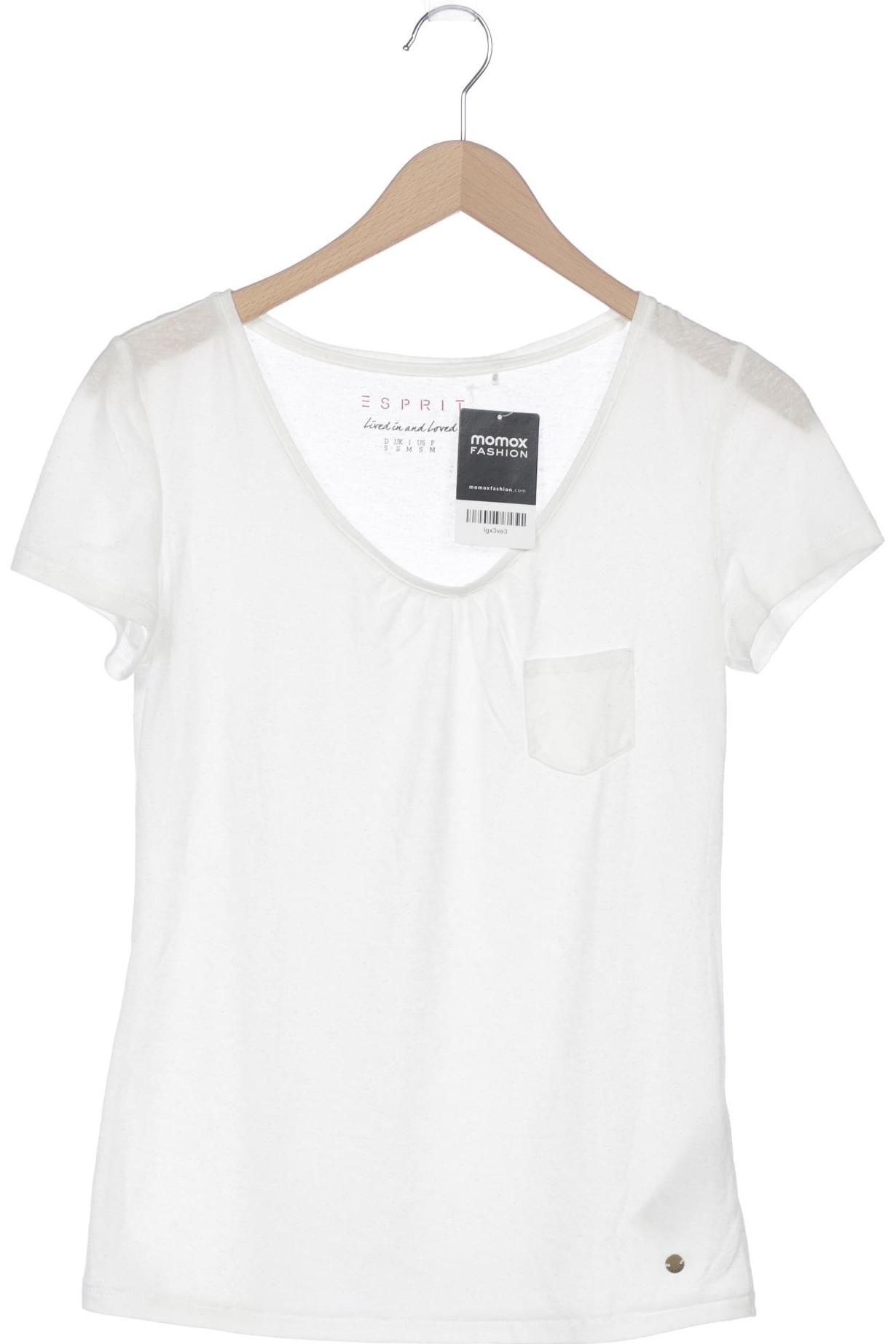

Esprit Damen T-Shirt, weiß, Gr. 36