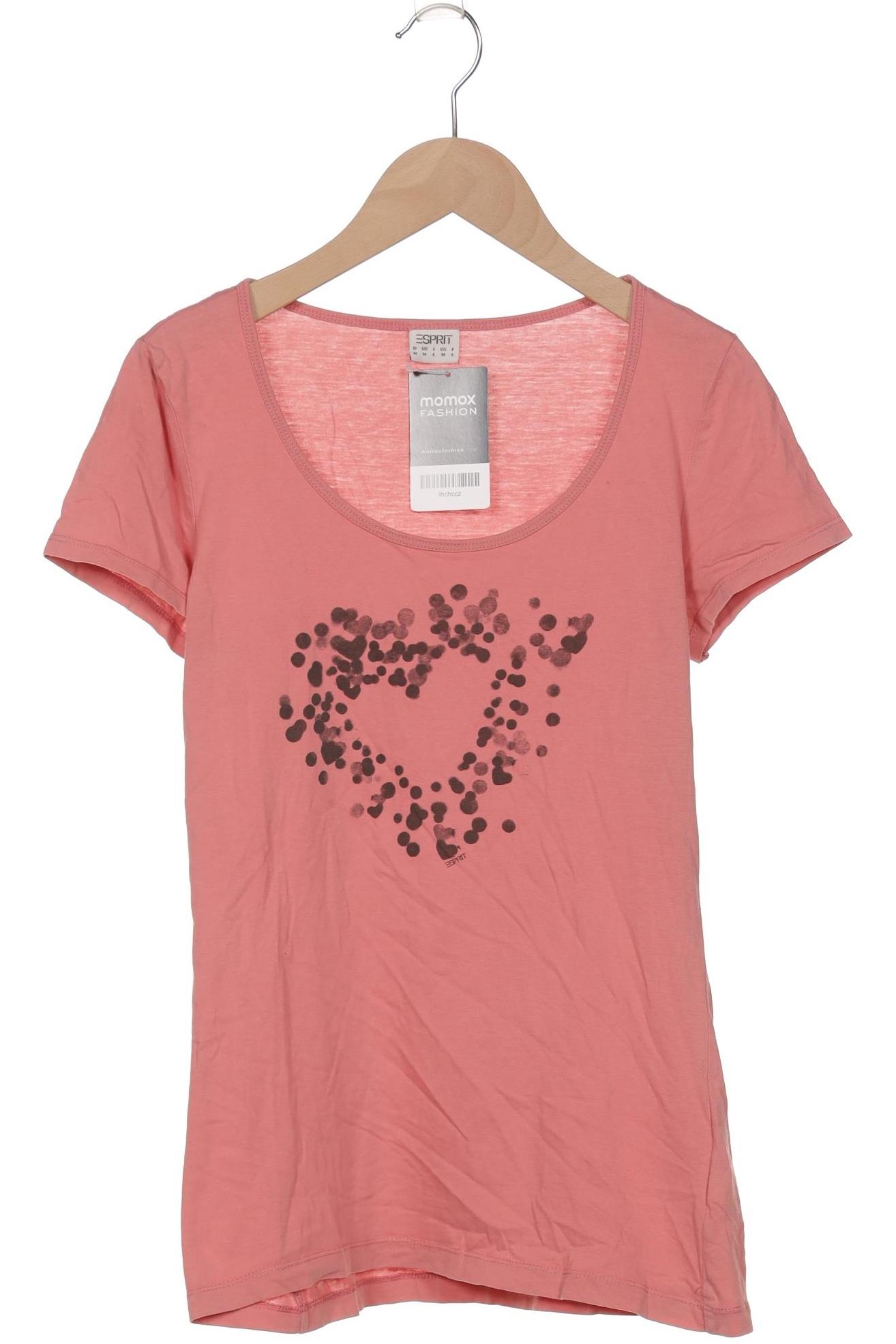 

Esprit Damen T-Shirt, pink, Gr. 38