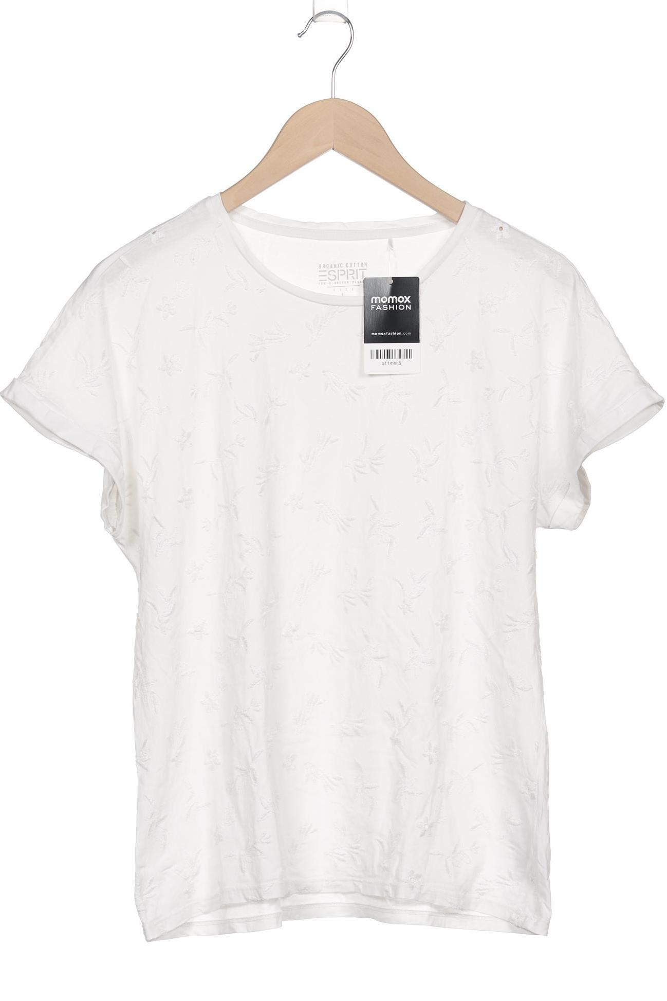 

Esprit Damen T-Shirt, weiß, Gr. 42