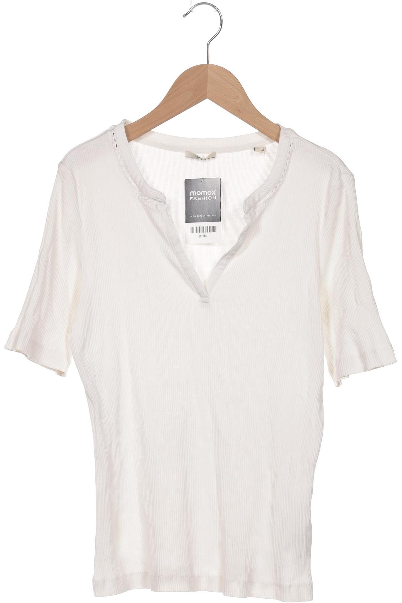 

Esprit Damen T-Shirt, weiß, Gr. 44