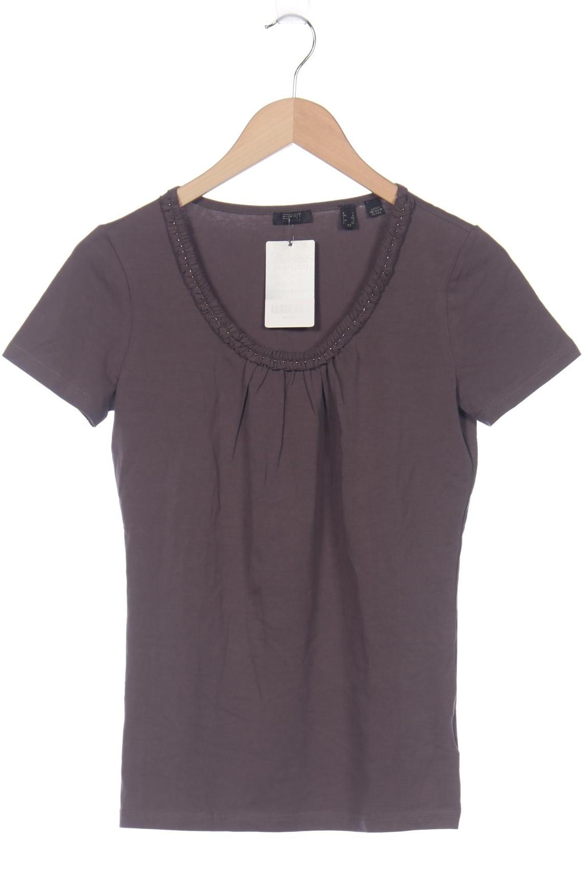

Esprit Damen T-Shirt, braun, Gr. 42
