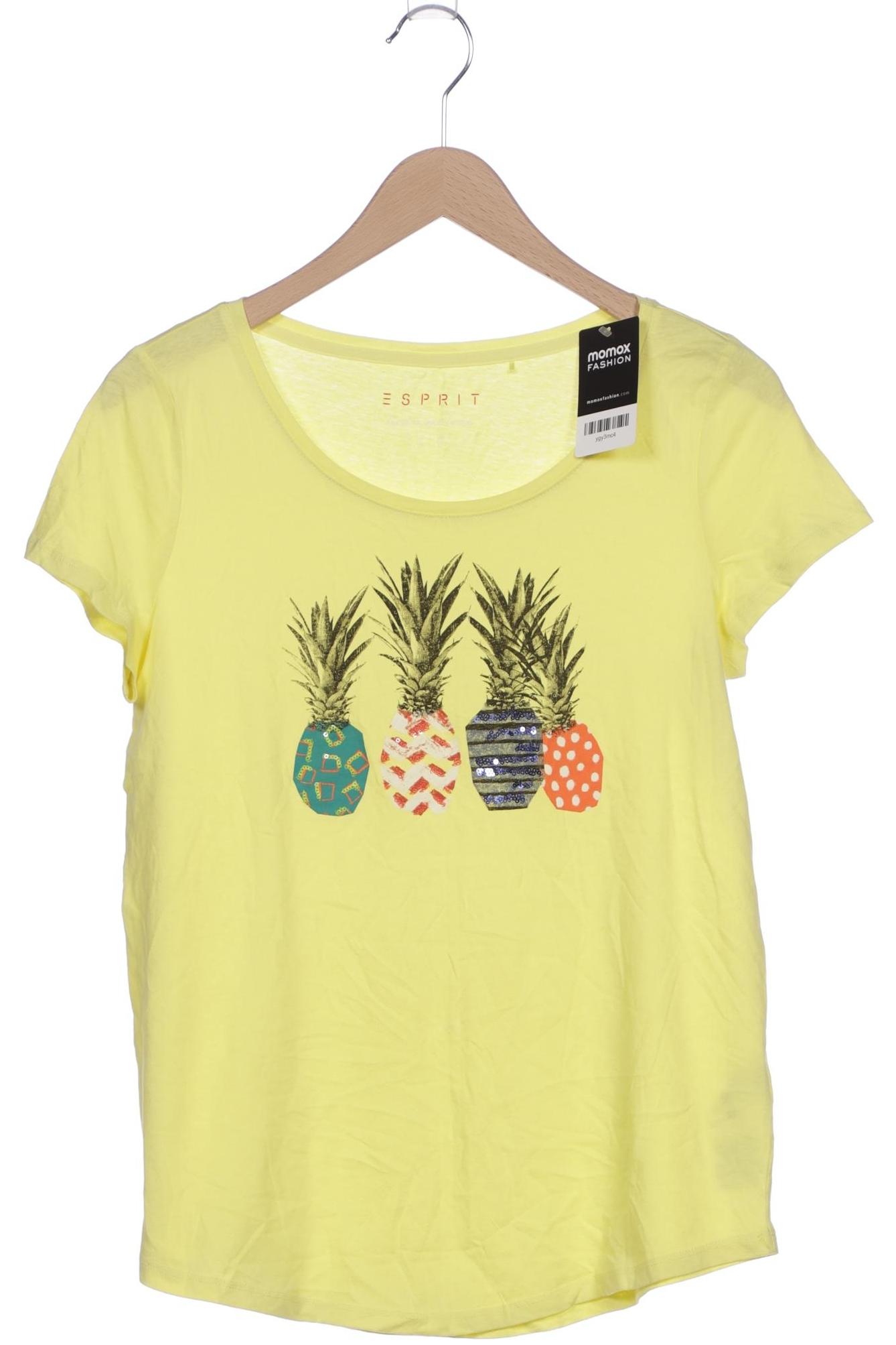 

Esprit Damen T-Shirt, gelb, Gr. 38
