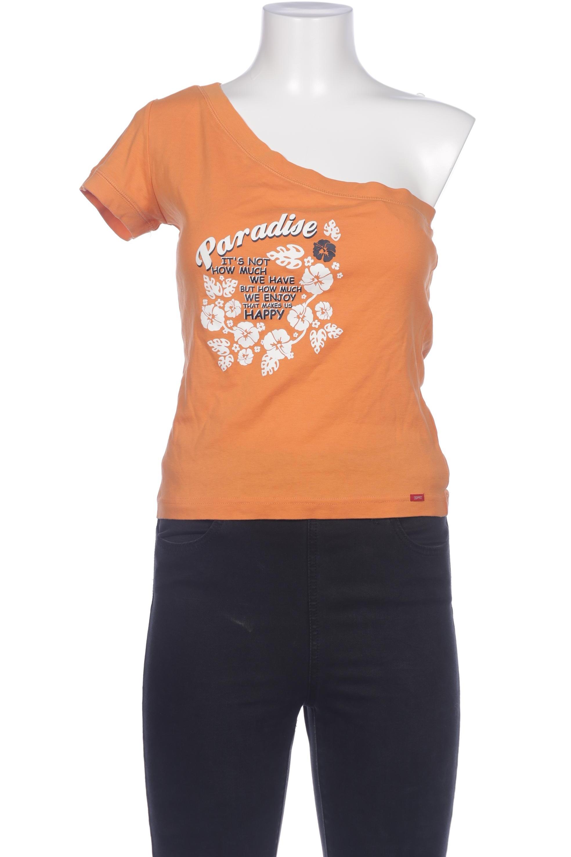 

Esprit Damen T-Shirt, orange, Gr. 42