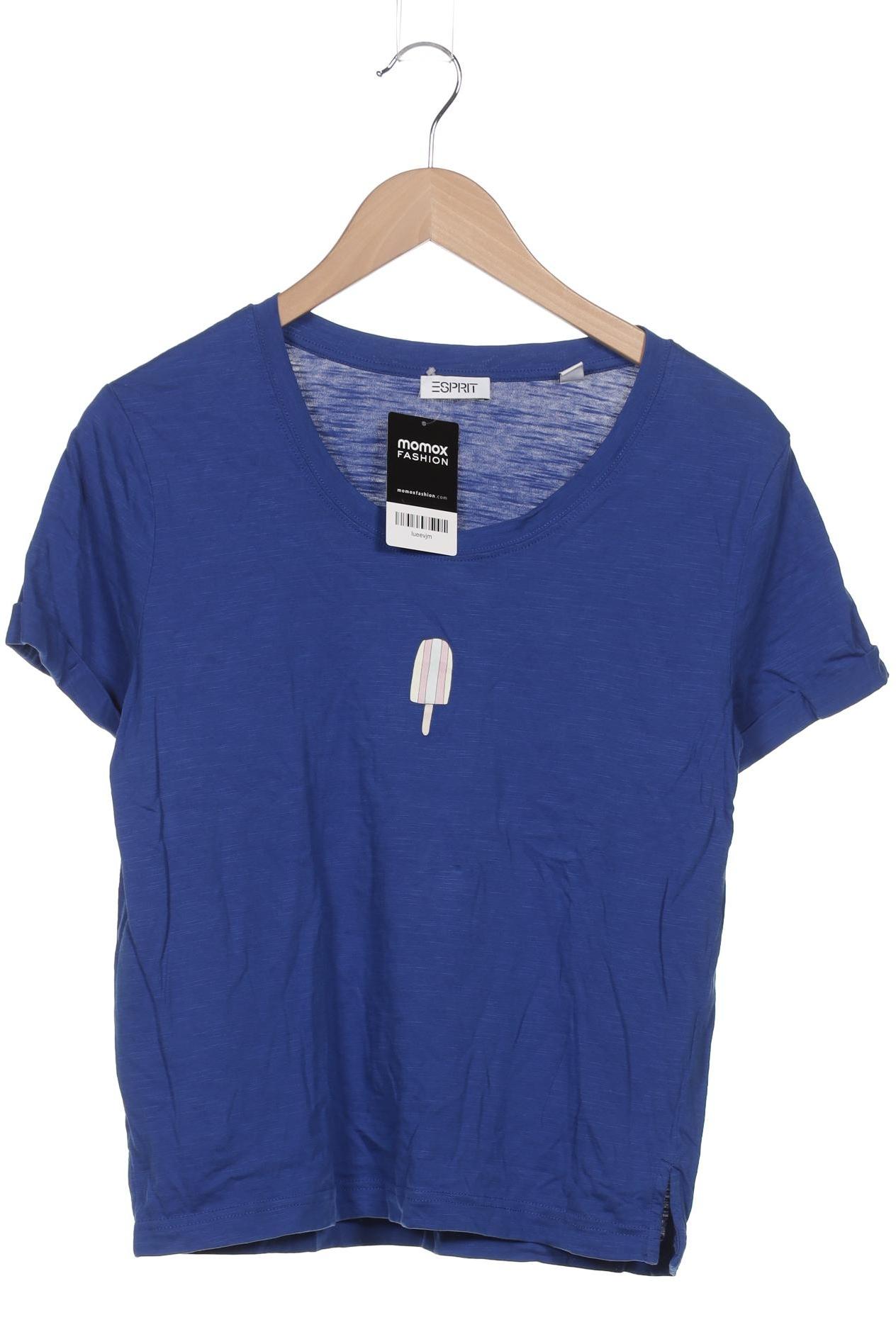 

Esprit Damen T-Shirt, blau, Gr. 34
