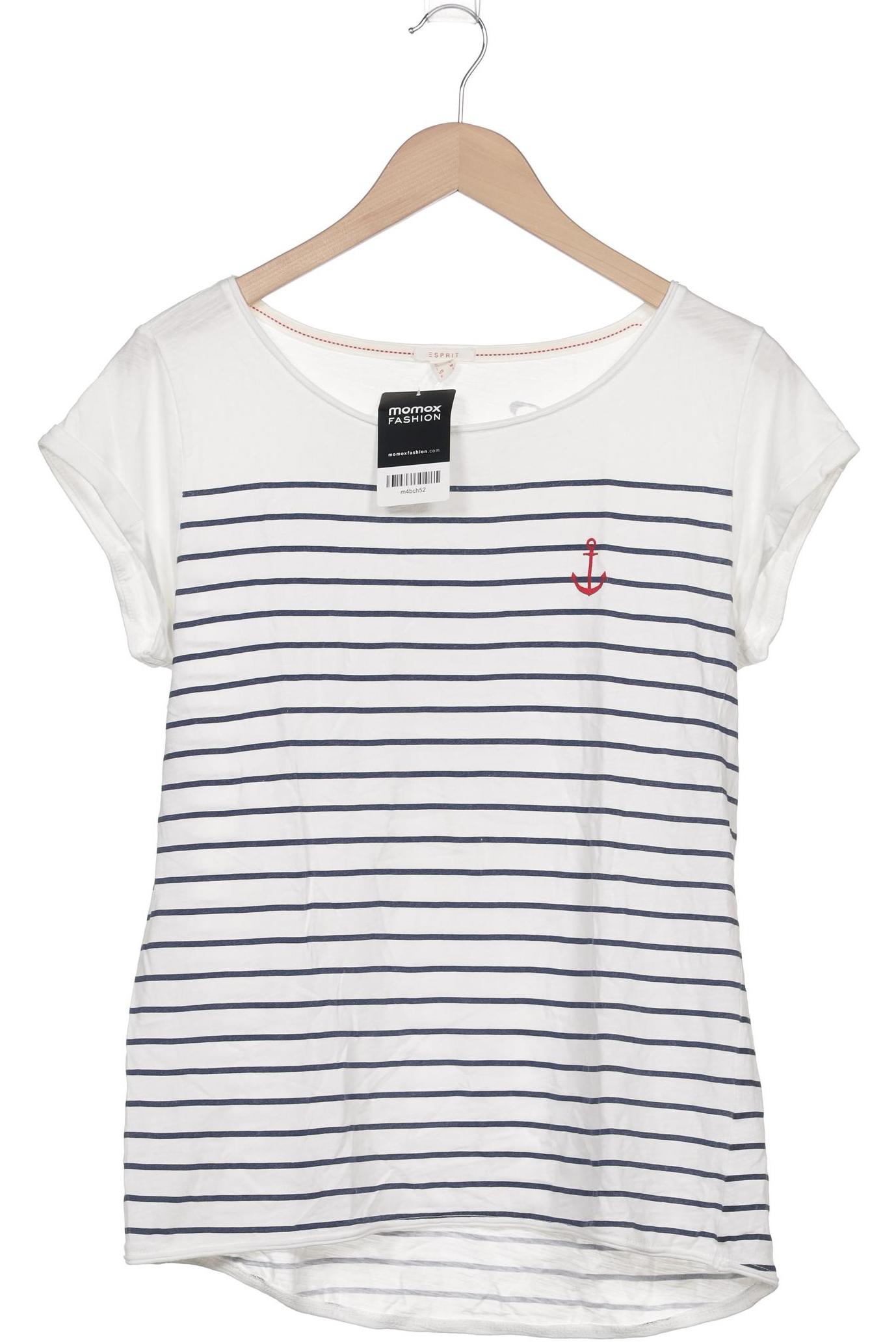 

Esprit Damen T-Shirt, cremeweiß, Gr. 38