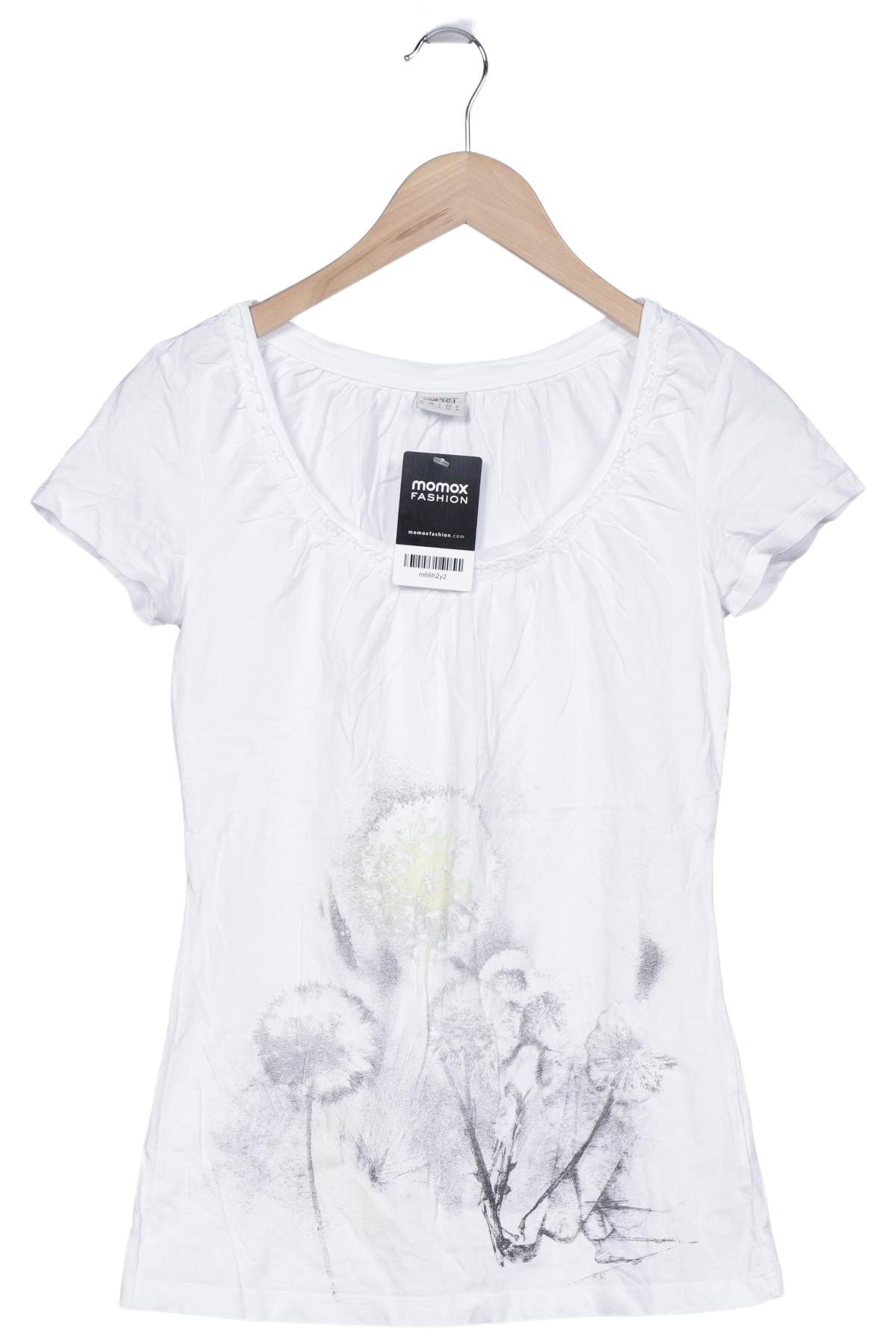 

Esprit Damen T-Shirt, weiß, Gr. 34