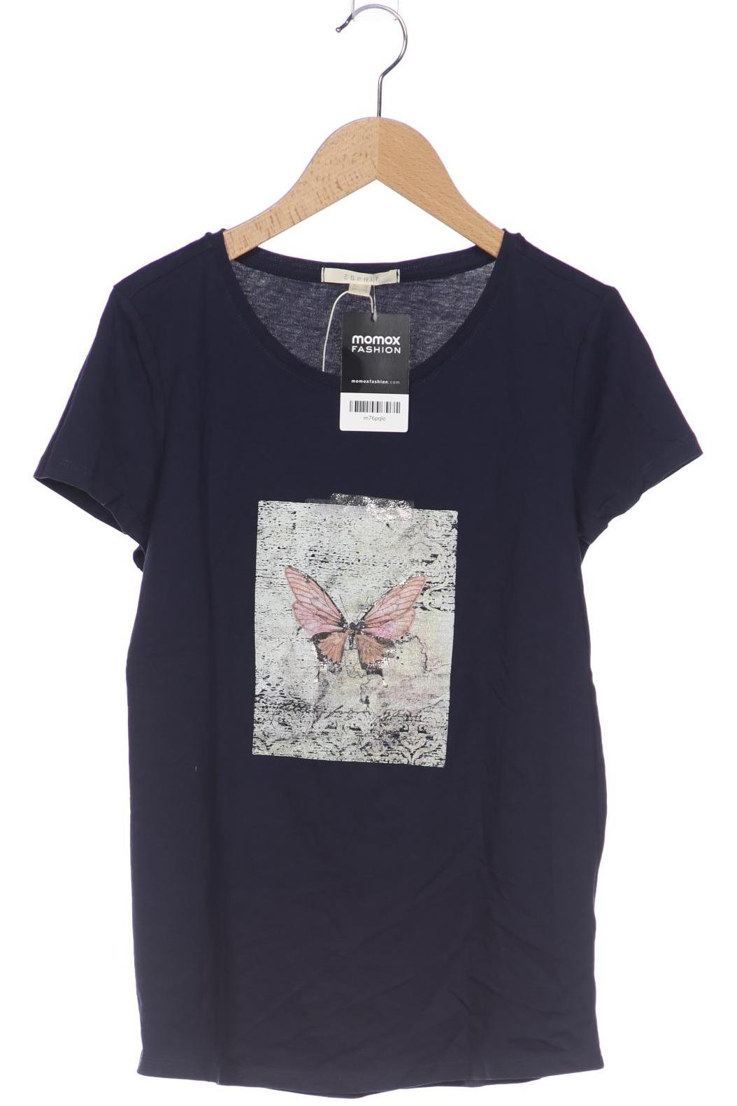 

Esprit Damen T-Shirt, marineblau, Gr. 34