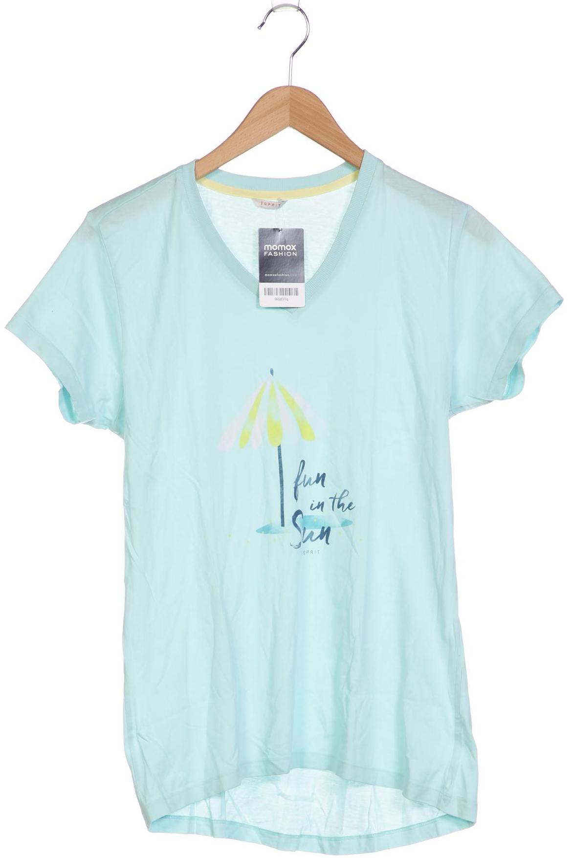 

Esprit Damen T-Shirt, hellblau, Gr. 42