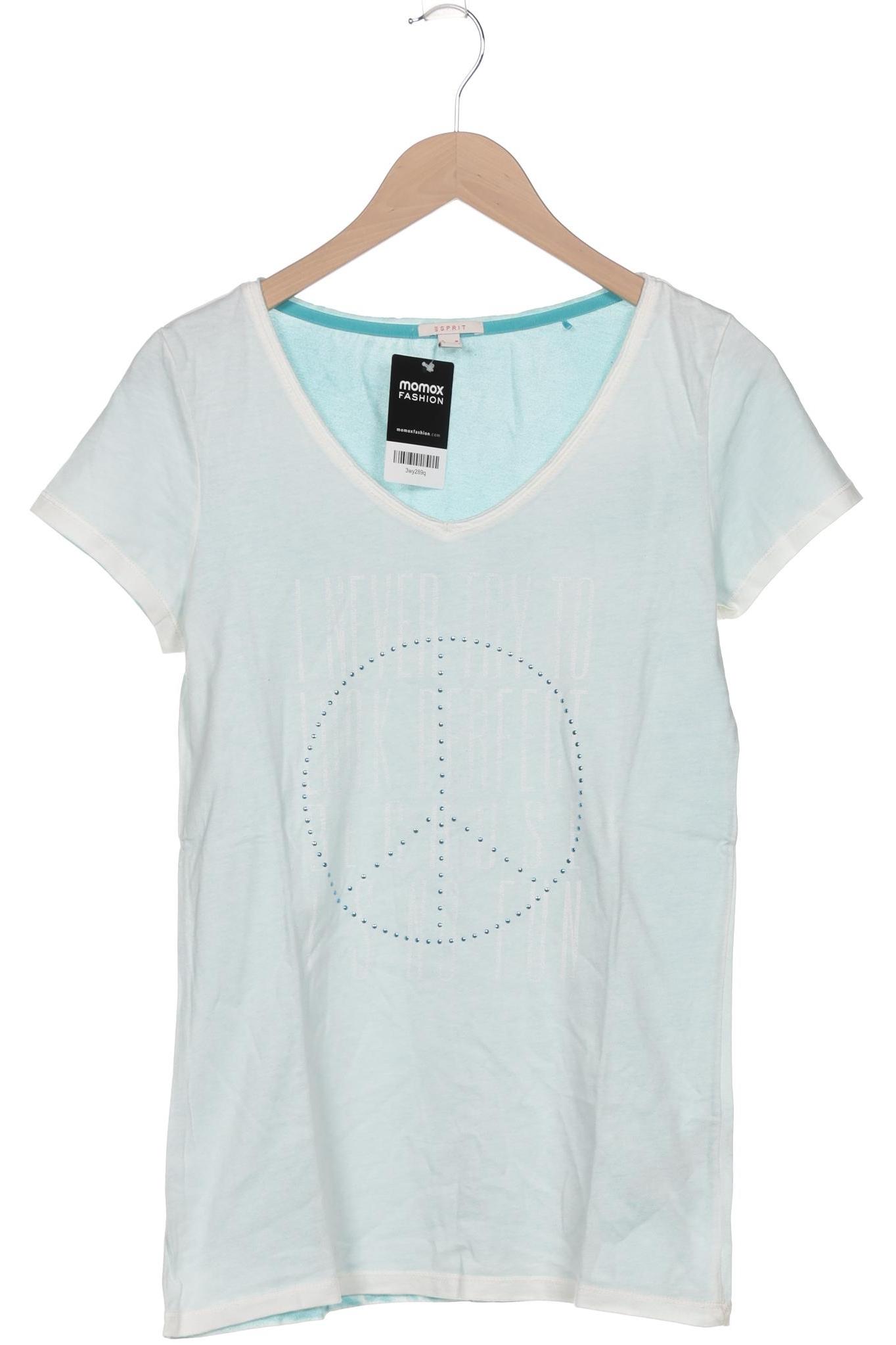 

Esprit Damen T-Shirt, hellblau, Gr. 38