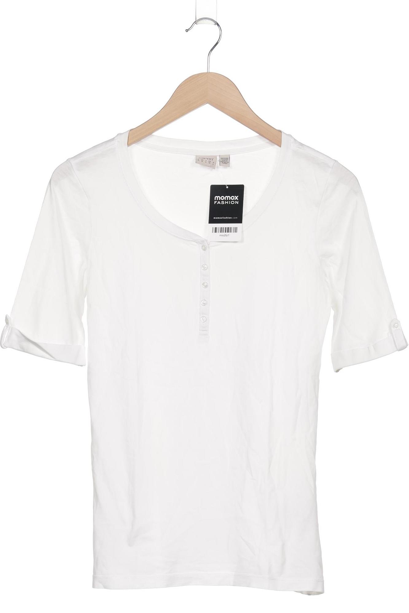 

Esprit Damen T-Shirt, weiß, Gr. 38