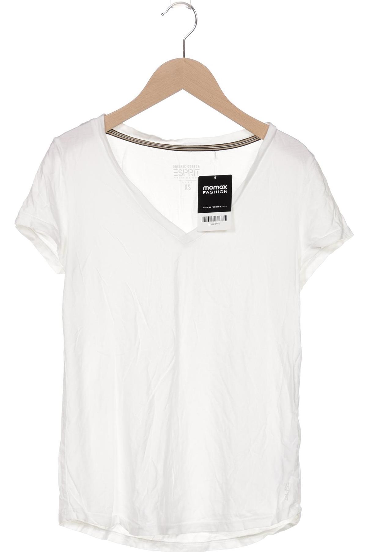

Esprit Damen T-Shirt, weiß, Gr. 34