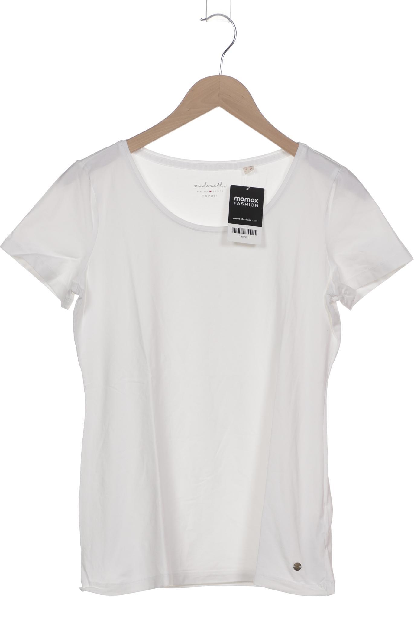 

Esprit Damen T-Shirt, weiß, Gr. 44