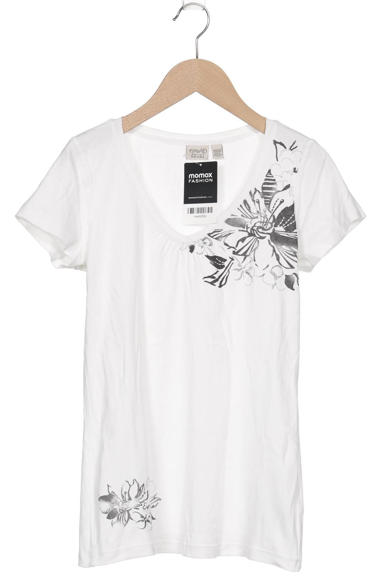 

Esprit Damen T-Shirt, weiß, Gr. 34