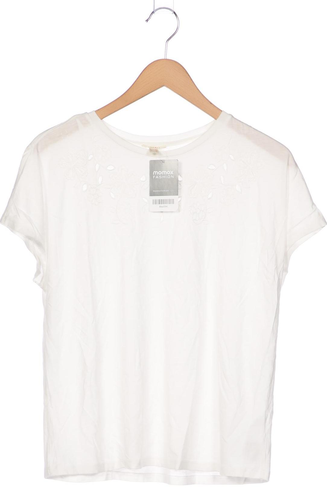

Esprit Damen T-Shirt, weiß, Gr. 38