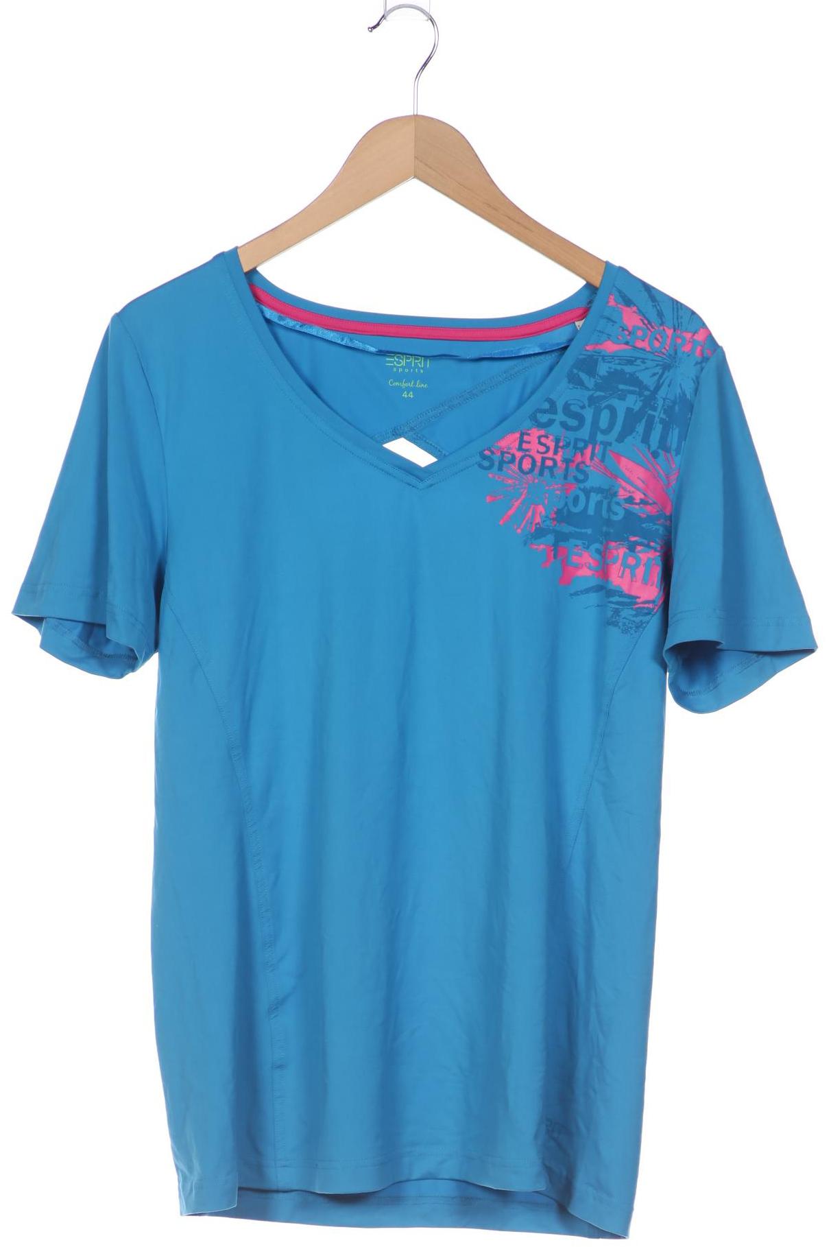 

Esprit Damen T-Shirt, blau, Gr. 44