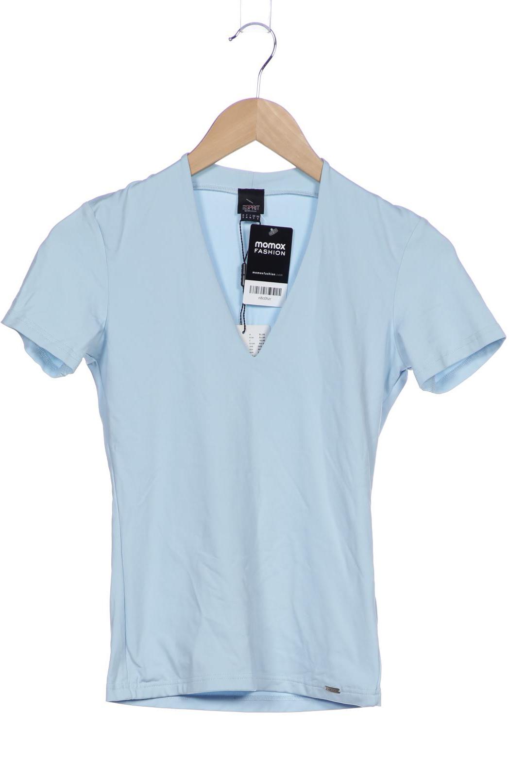 

Esprit Damen T-Shirt, hellblau, Gr. 36
