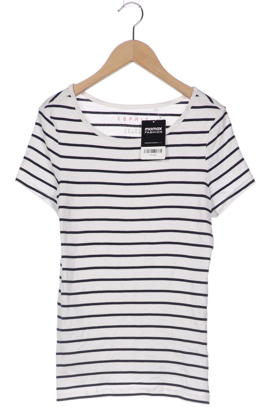 

Esprit Damen T-Shirt, weiß, Gr. 44