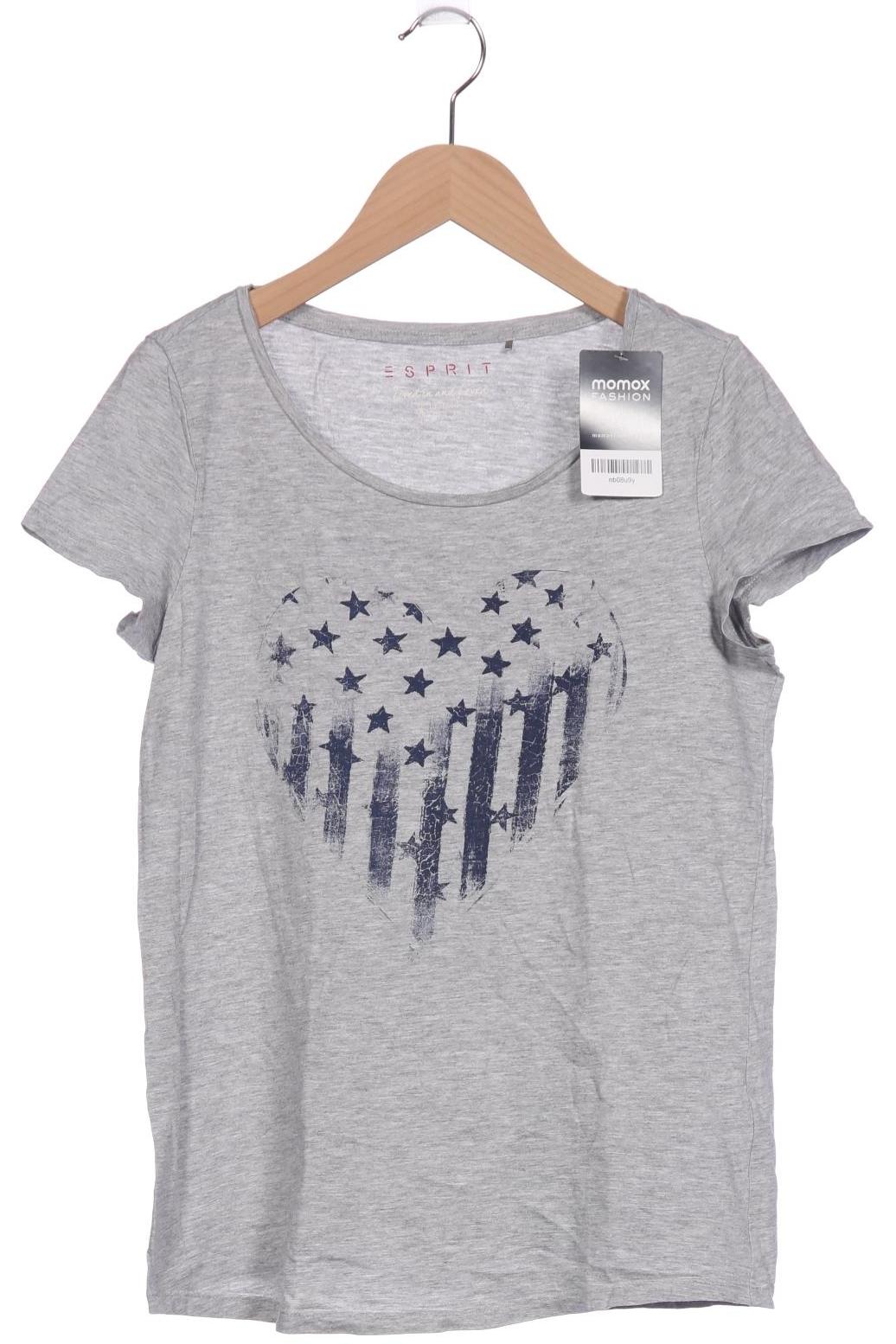 

Esprit Damen T-Shirt, grau, Gr. 34
