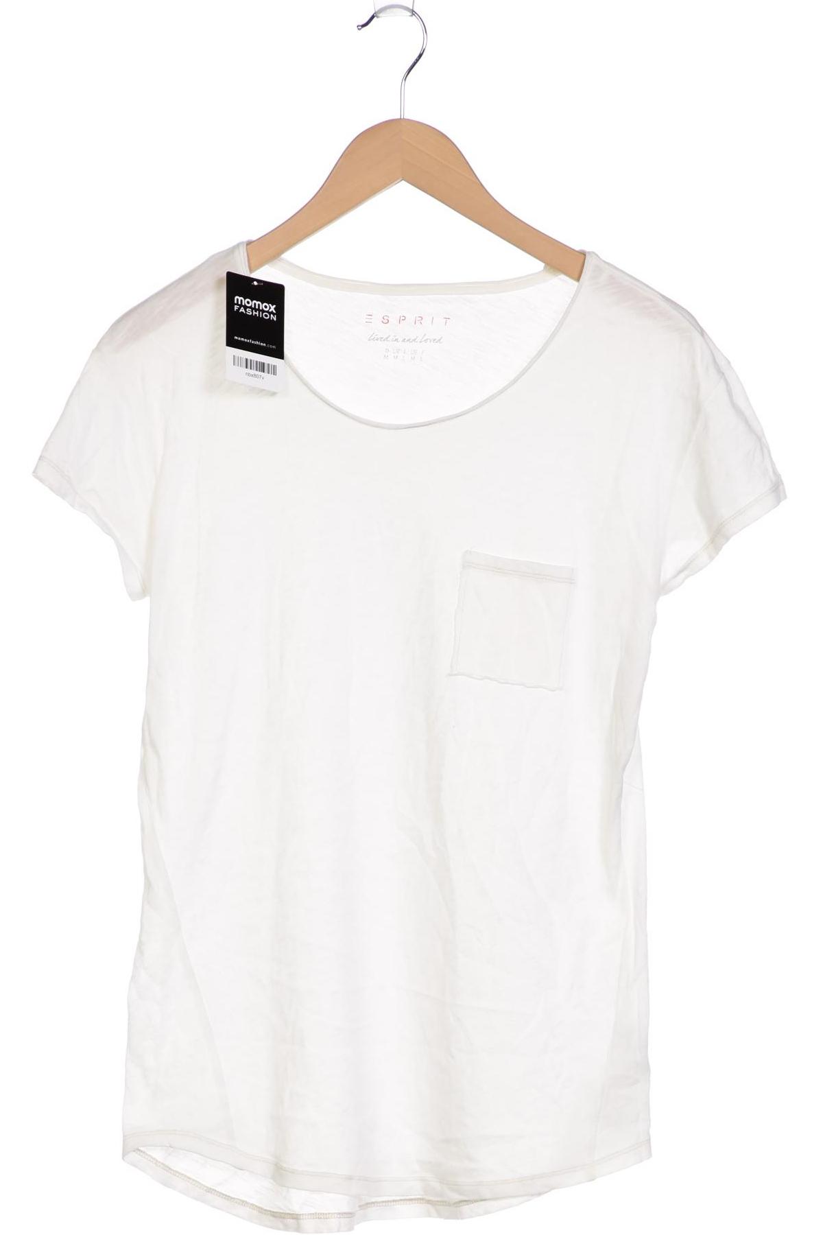 

Esprit Damen T-Shirt, weiß, Gr. 38
