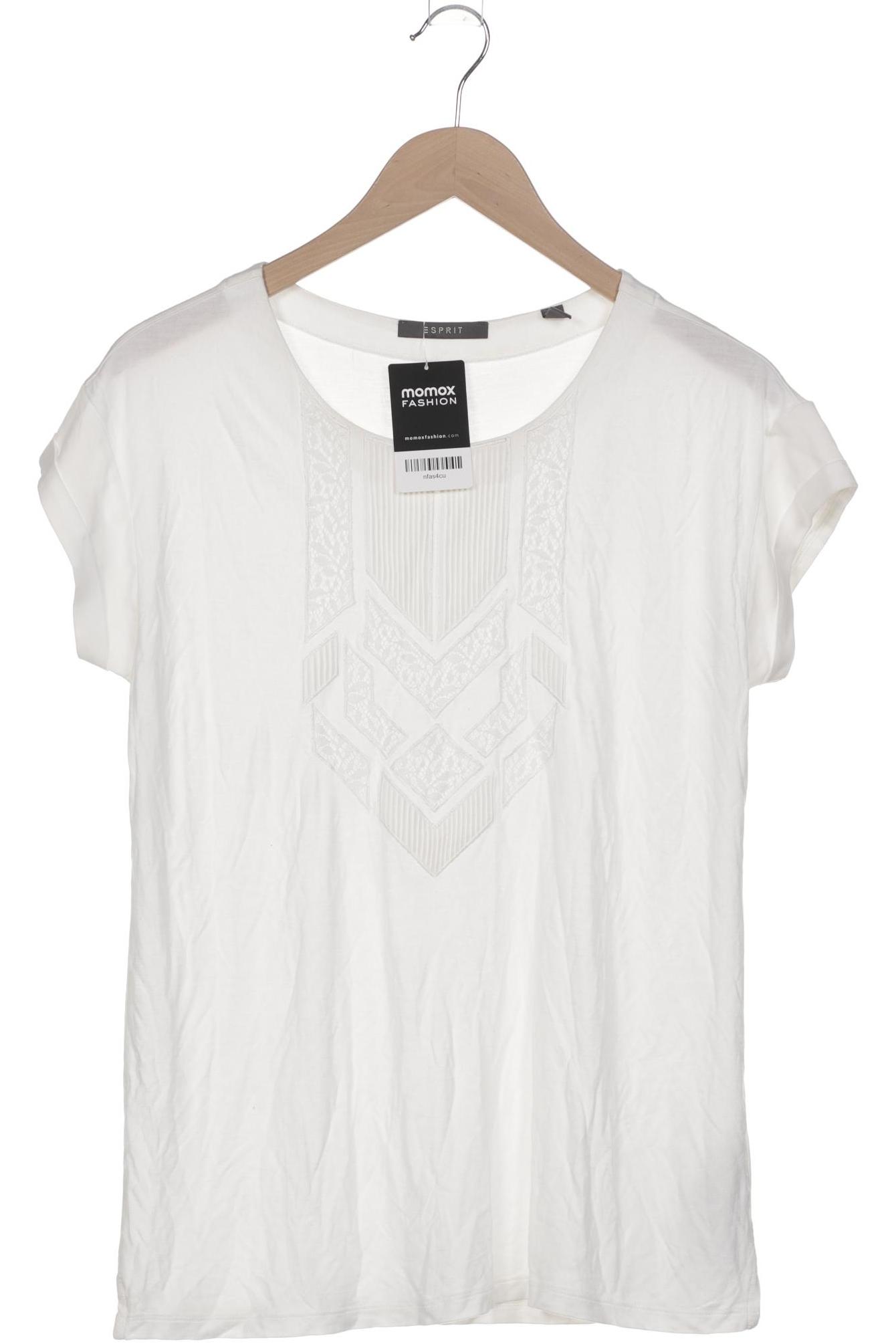 

Esprit Damen T-Shirt, weiß, Gr. 38