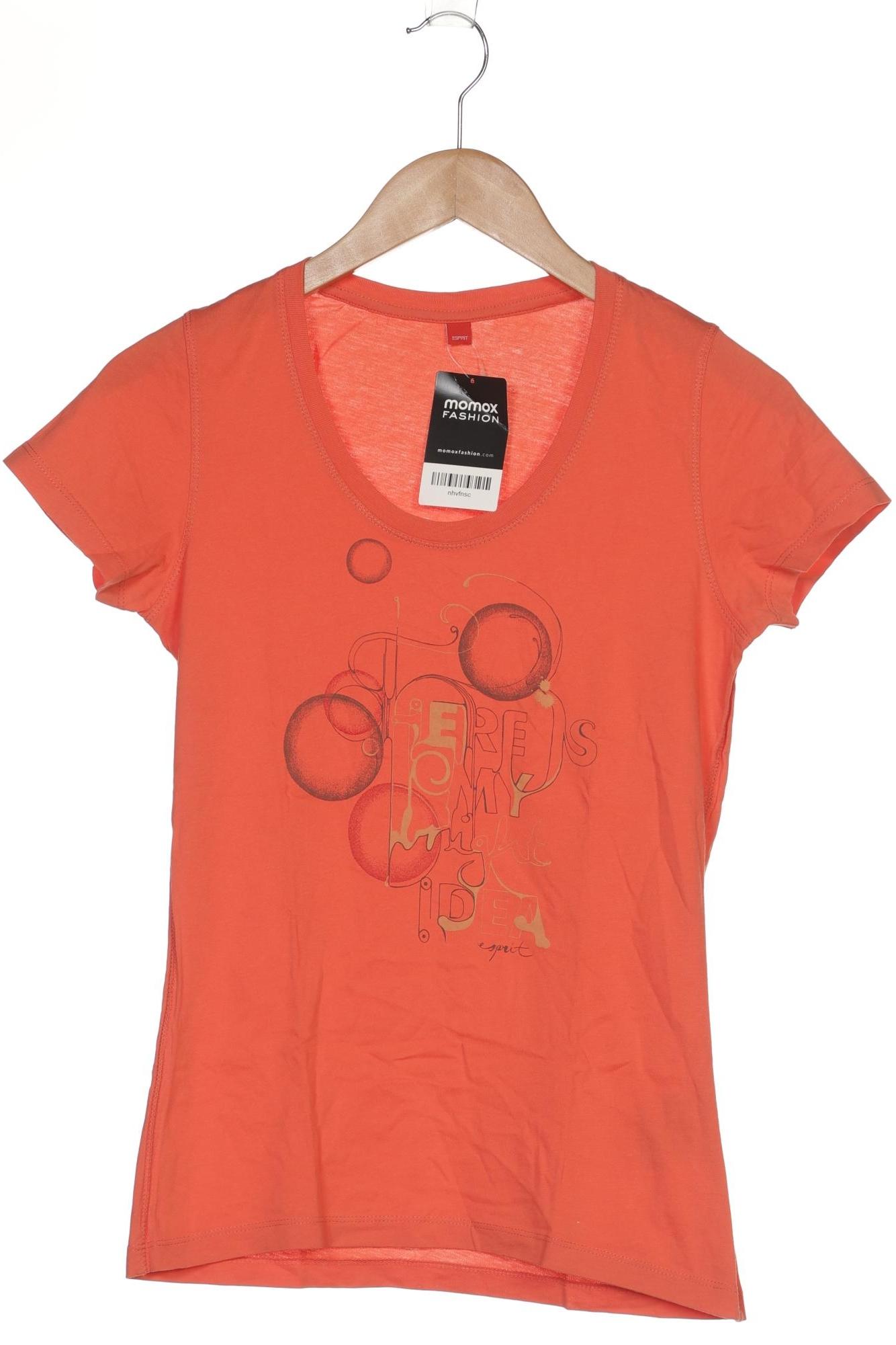 

Esprit Damen T-Shirt, orange, Gr. 36
