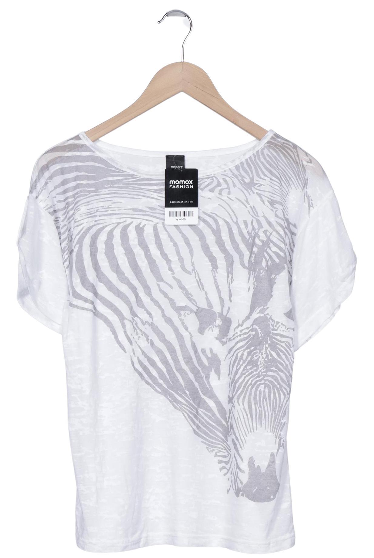 

Esprit Damen T-Shirt, weiß, Gr. 36