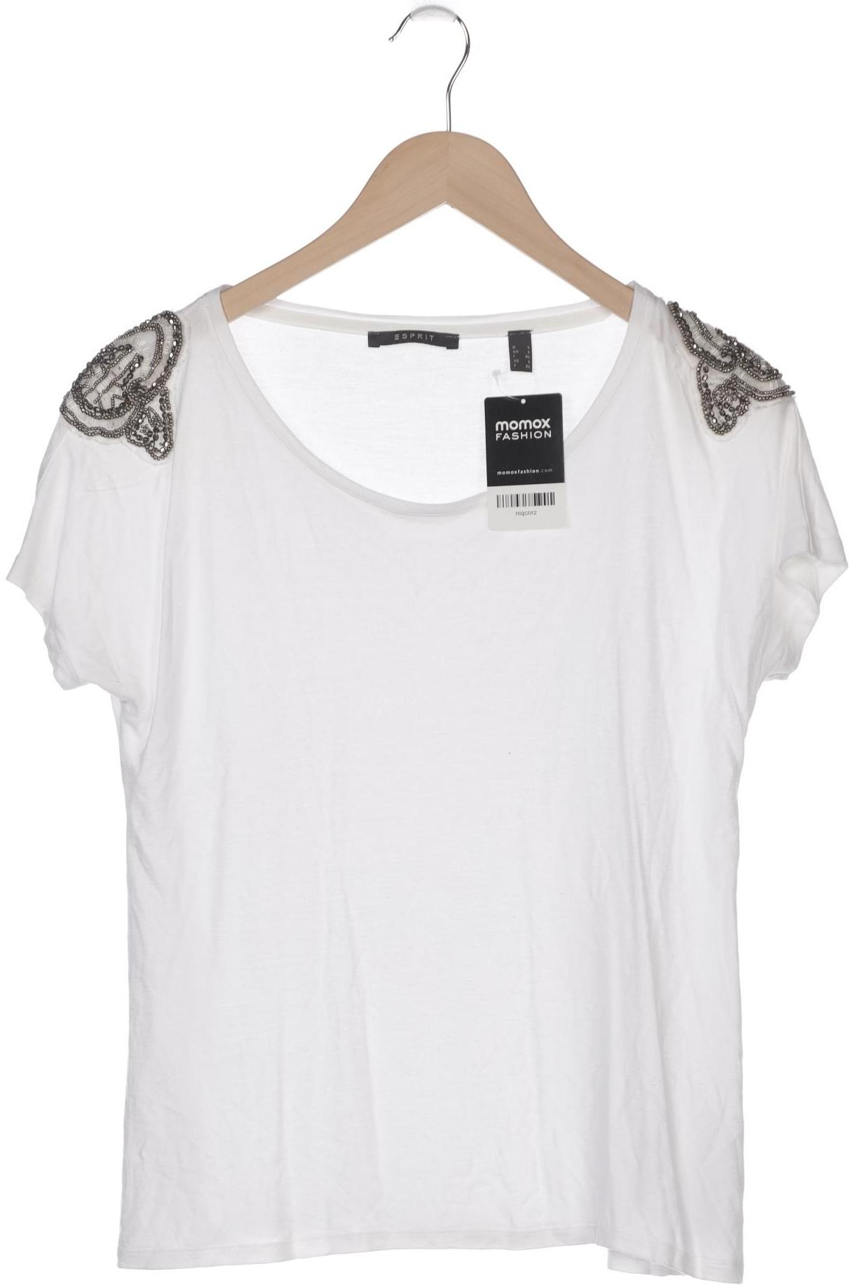 

Esprit Damen T-Shirt, weiß, Gr. 42