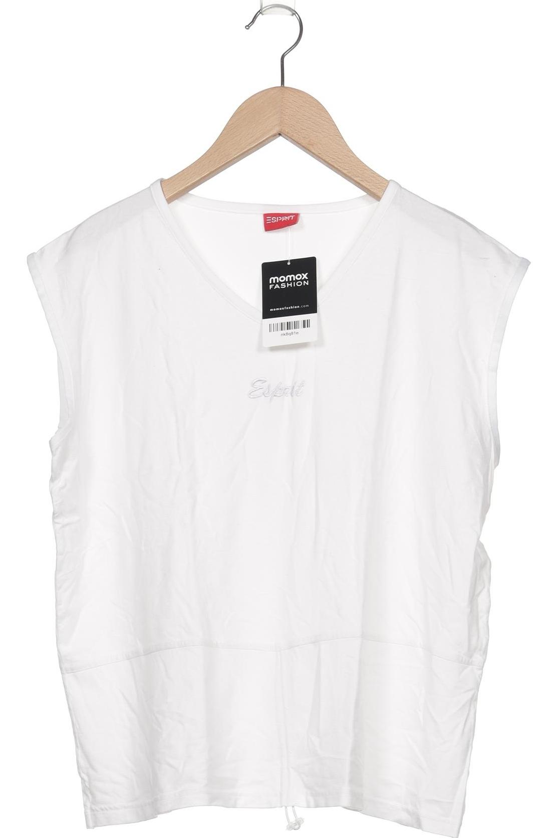 

Esprit Damen T-Shirt, weiß, Gr. 38