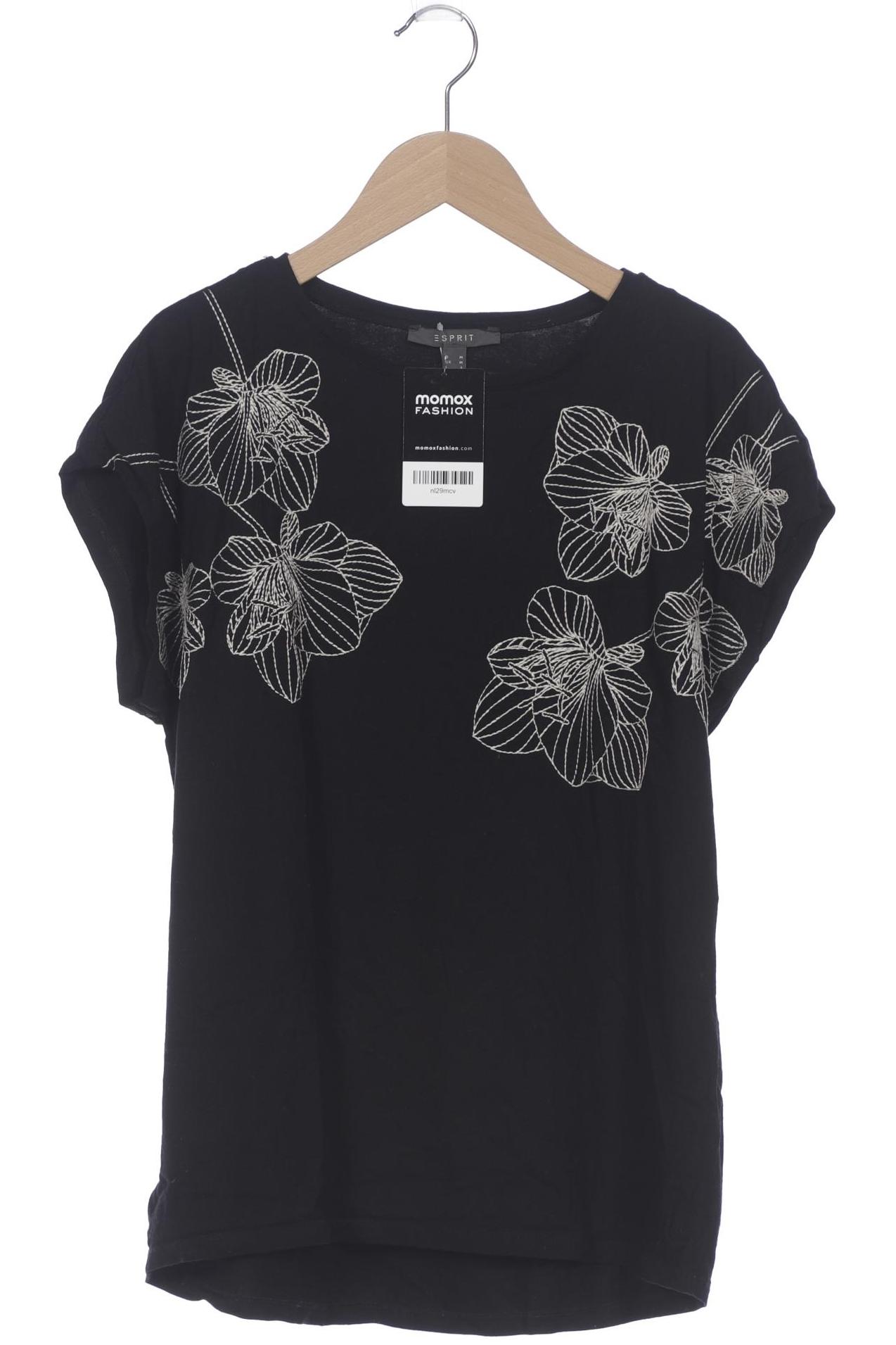 

Esprit Damen T-Shirt, schwarz, Gr. 38