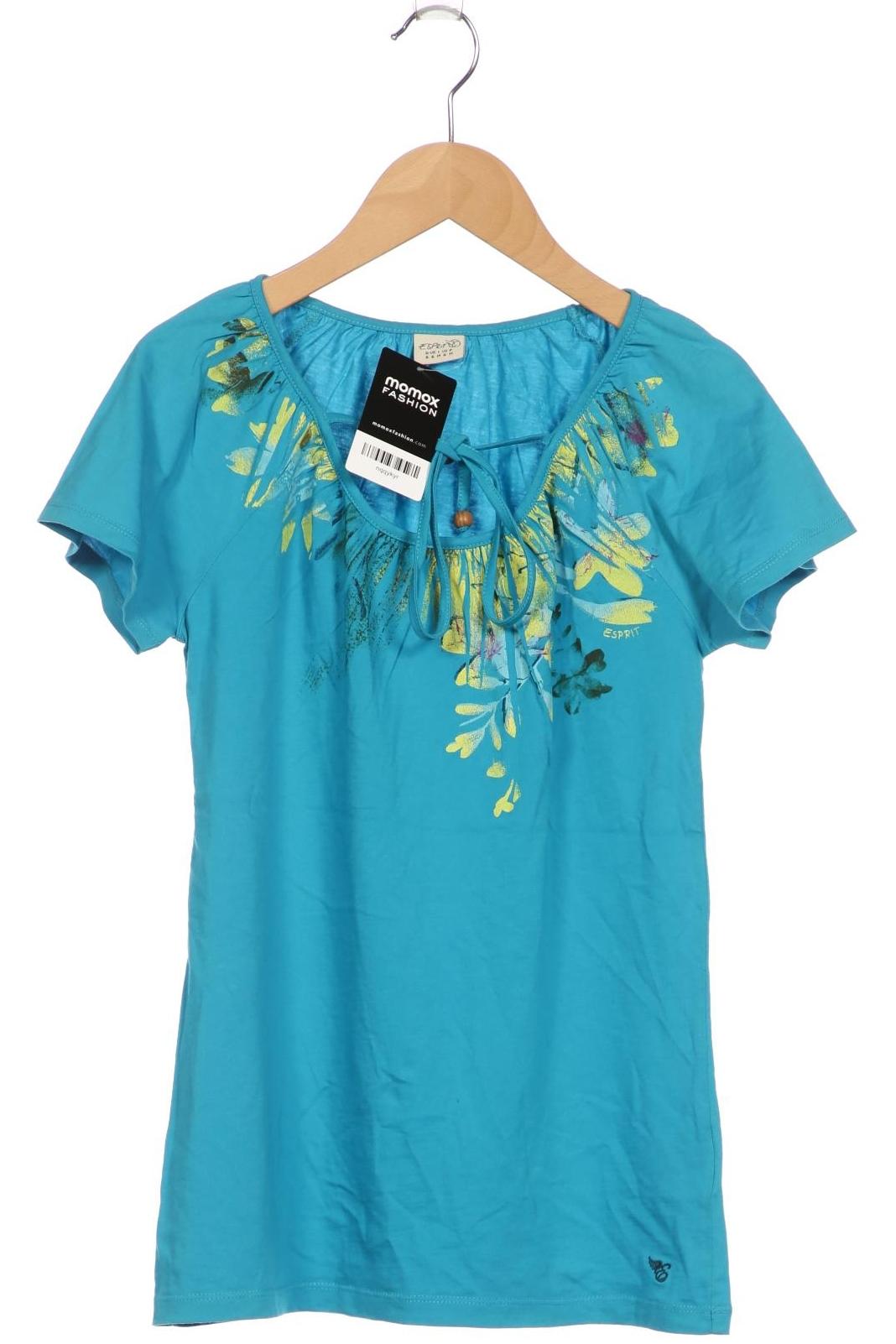 

Esprit Damen T-Shirt, blau, Gr. 36