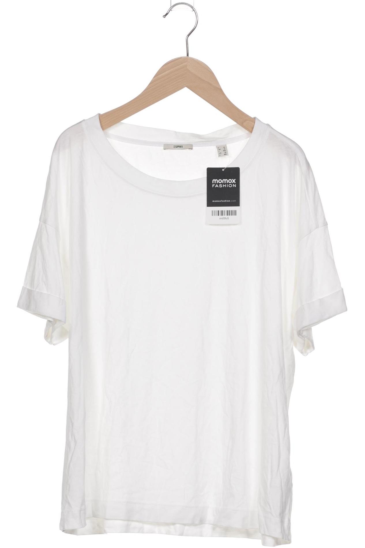

Esprit Damen T-Shirt, weiß, Gr. 44