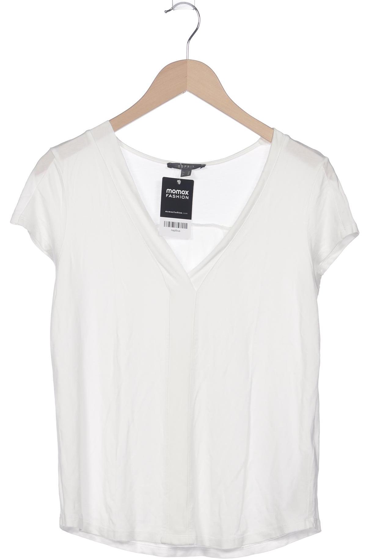 

Esprit Damen T-Shirt, weiß, Gr. 36