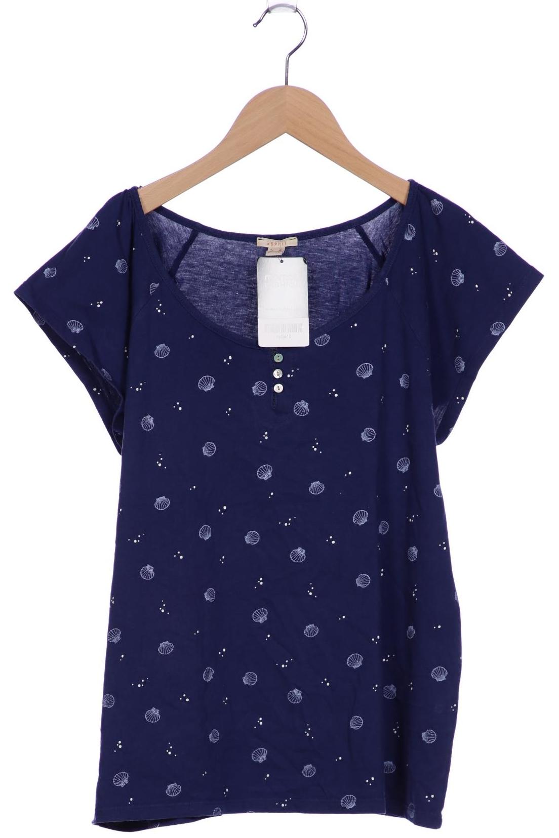 

Esprit Damen T-Shirt, marineblau, Gr. 38