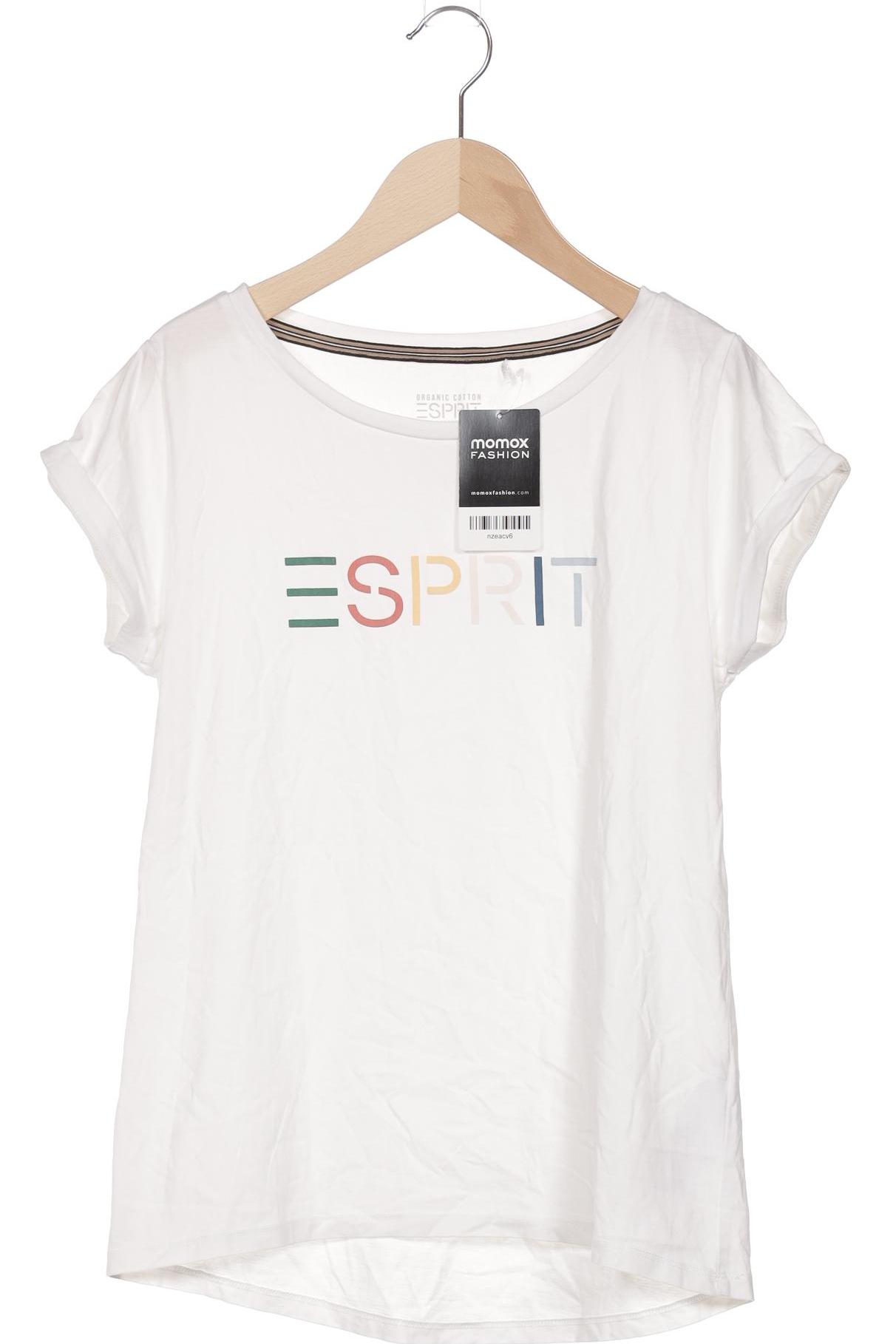 

Esprit Damen T-Shirt, weiß, Gr. 34