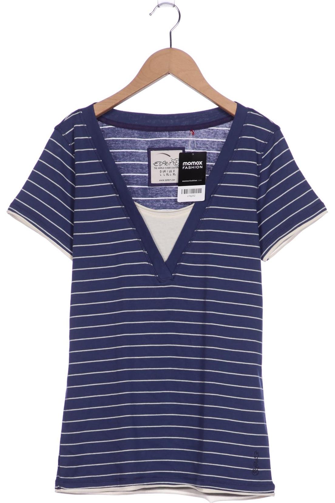 

Esprit Damen T-Shirt, blau, Gr. 42